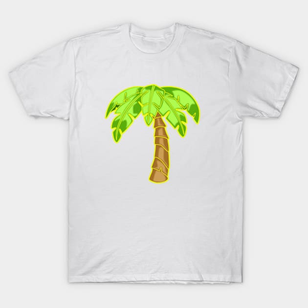 Palm Tree T-Shirt by Nerdpins